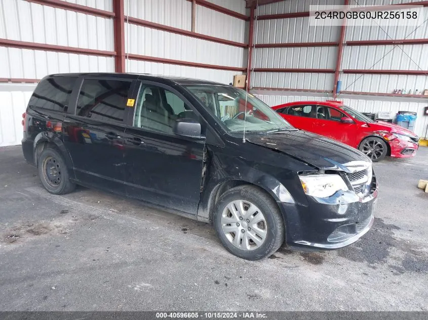 2018 Dodge Grand Caravan Se VIN: 2C4RDGBG0JR256158 Lot: 40596605