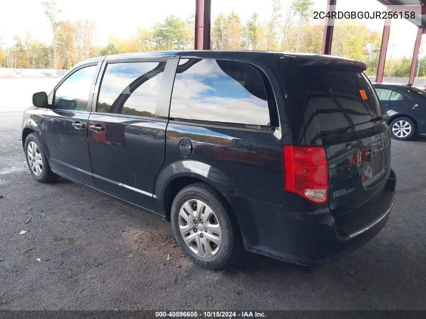 2018 Dodge Grand Caravan Se VIN: 2C4RDGBG0JR256158 Lot: 40596605