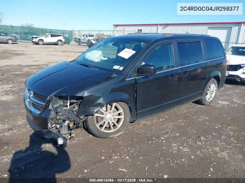 2018 Dodge Grand Caravan Sxt VIN: 2C4RDGCG4JR298377 Lot: 40614394