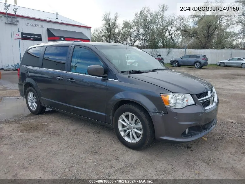 2C4RDGCG9JR249160 2018 Dodge Grand Caravan Sxt