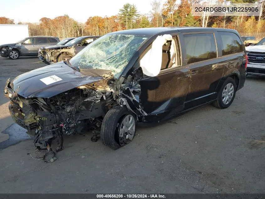 2018 Dodge Grand Caravan Se VIN: 2C4RDGBG1JR225906 Lot: 40656208