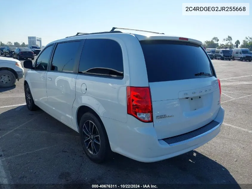 2C4RDGEG2JR255668 2018 Dodge Grand Caravan Gt