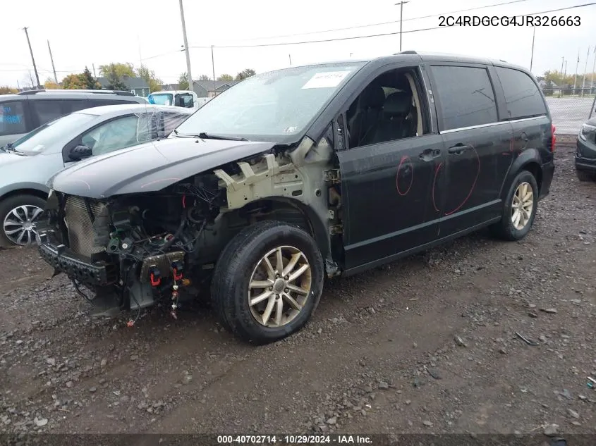 2C4RDGCG4JR326663 2018 Dodge Grand Caravan Sxt