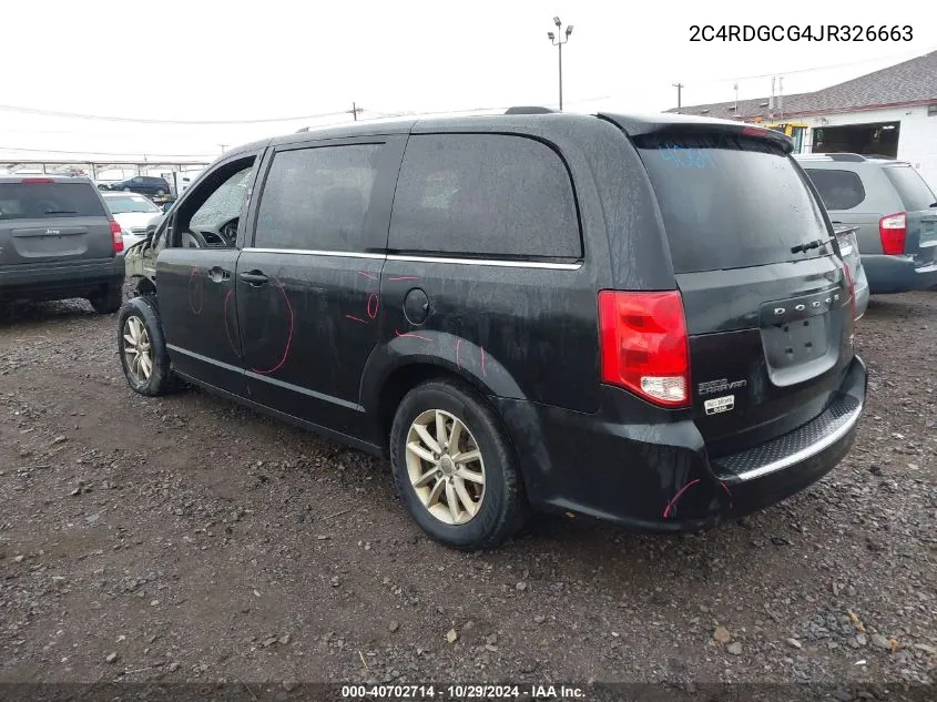 2C4RDGCG4JR326663 2018 Dodge Grand Caravan Sxt