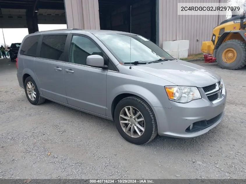 2018 Dodge Grand Caravan Sxt VIN: 2C4RDGCG2JR297079 Lot: 40716234