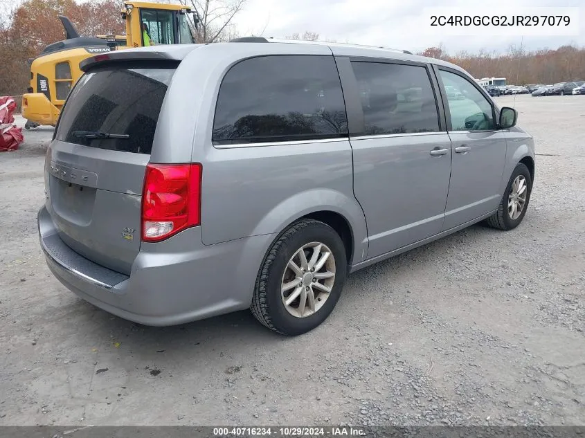 2018 Dodge Grand Caravan Sxt VIN: 2C4RDGCG2JR297079 Lot: 40716234