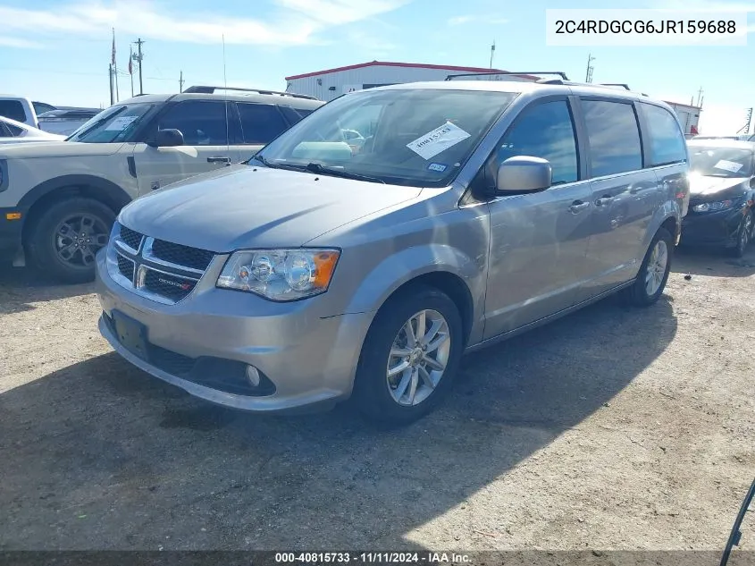 2C4RDGCG6JR159688 2018 Dodge Grand Caravan Sxt