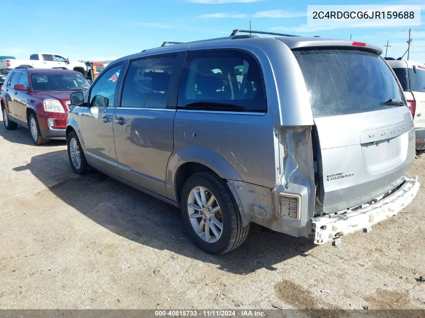 2C4RDGCG6JR159688 2018 Dodge Grand Caravan Sxt