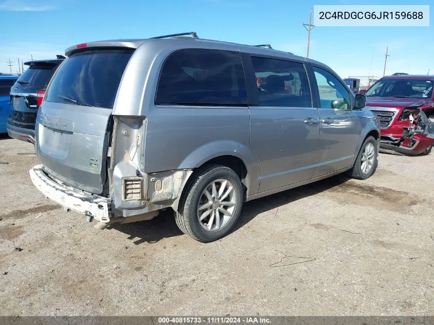 2C4RDGCG6JR159688 2018 Dodge Grand Caravan Sxt