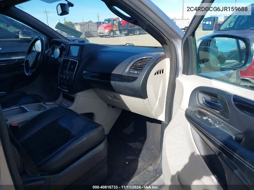 2C4RDGCG6JR159688 2018 Dodge Grand Caravan Sxt