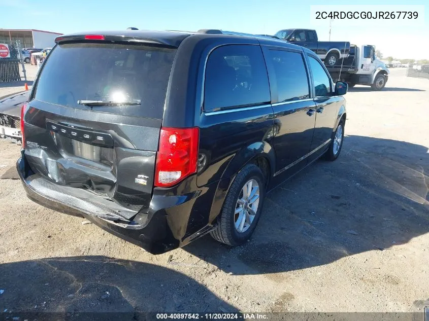 2018 Dodge Grand Caravan Sxt VIN: 2C4RDGCG0JR267739 Lot: 40897542