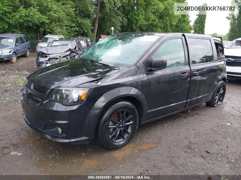 2C4RDGEGXKR768782 2019 Dodge Grand Caravan Gt