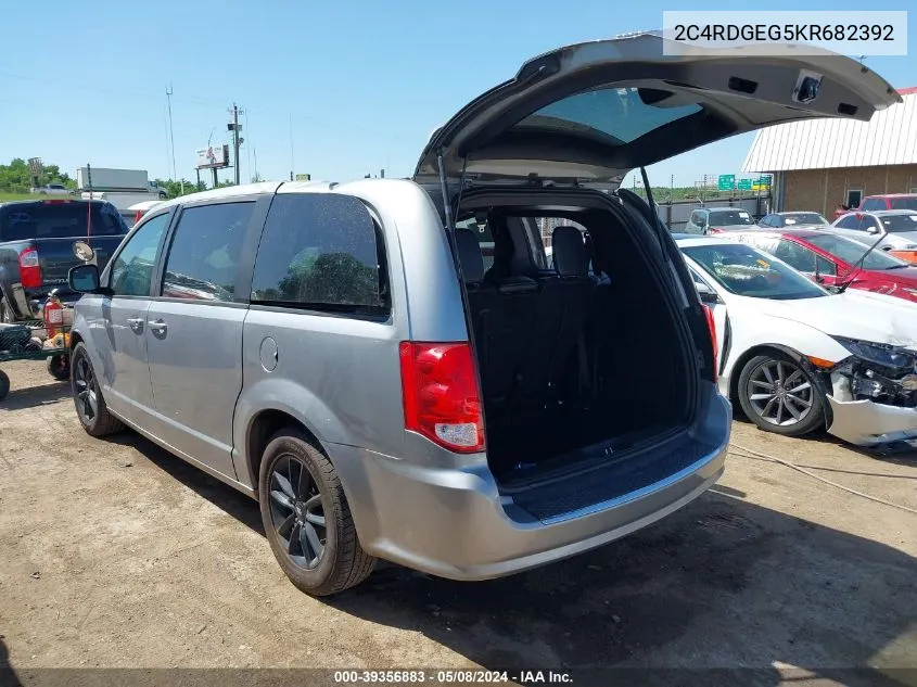 2C4RDGEG5KR682392 2019 Dodge Grand Caravan Gt