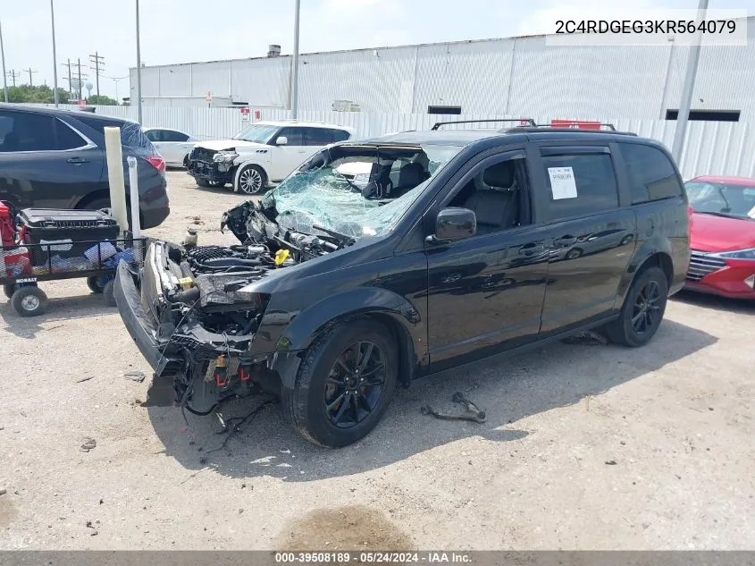 2C4RDGEG3KR564079 2019 Dodge Grand Caravan Gt