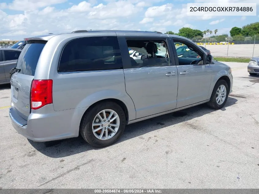 2C4RDGCGXKR784886 2019 Dodge Grand Caravan Sxt