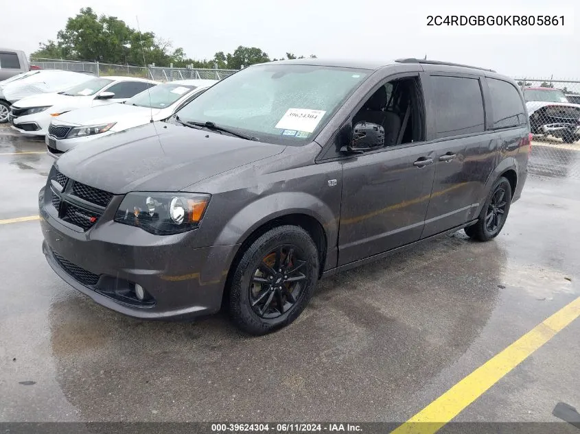 2C4RDGBG0KR805861 2019 Dodge Grand Caravan Se 35Th Anniversary Edition