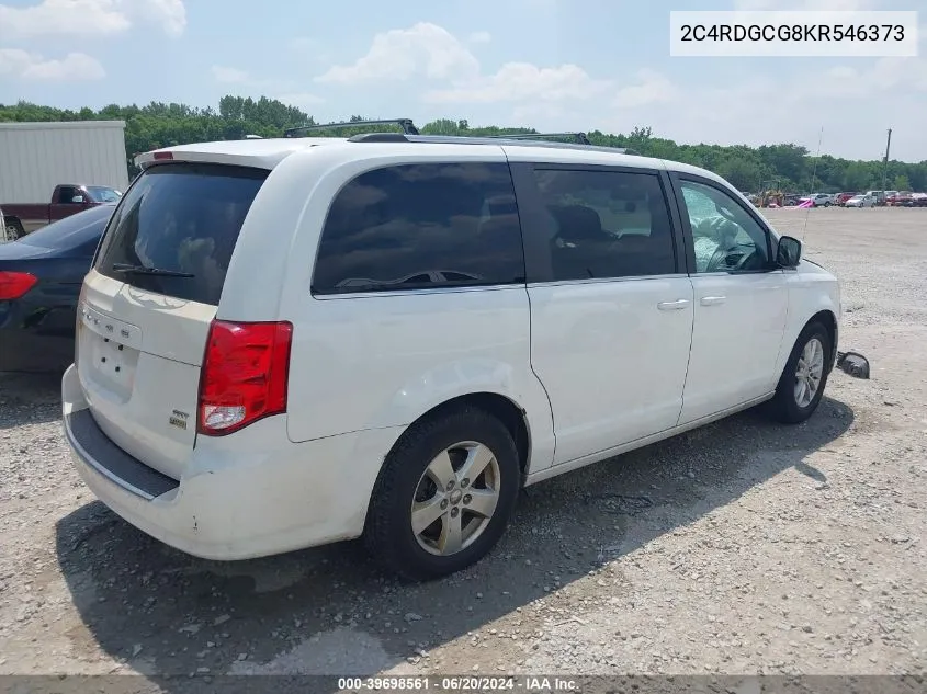 2C4RDGCG8KR546373 2019 Dodge Grand Caravan Sxt