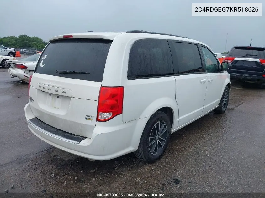 2C4RDGEG7KR518626 2019 Dodge Grand Caravan Gt