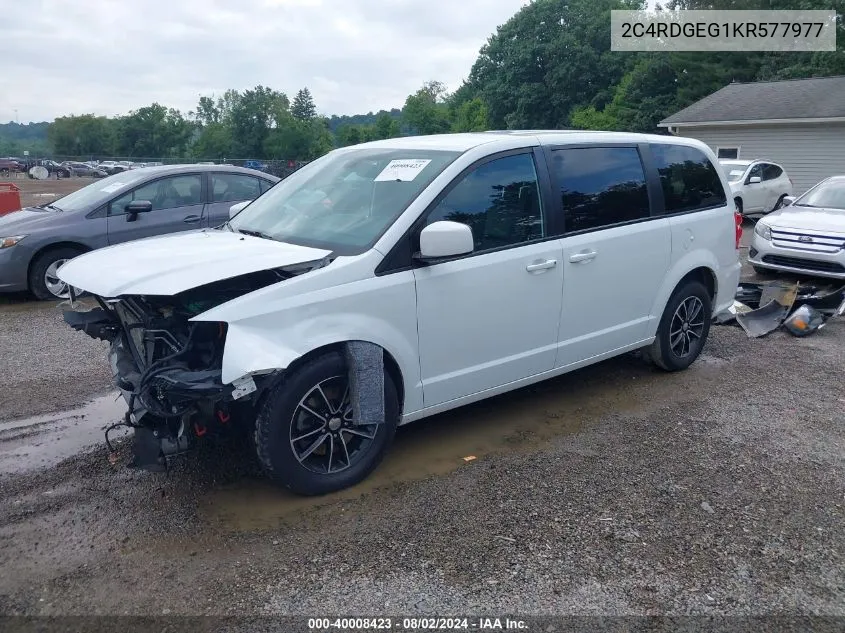 2C4RDGEG1KR577977 2019 Dodge Grand Caravan Gt