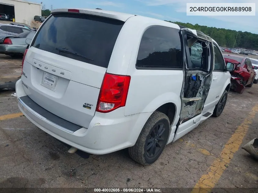 2C4RDGEG0KR688908 2019 Dodge Grand Caravan Gt