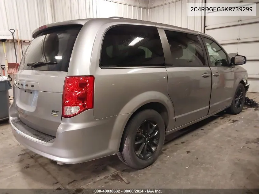 2C4RDGEG5KR739299 2019 Dodge Grand Caravan Gt