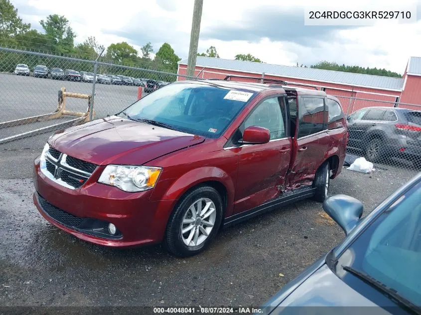 2C4RDGCG3KR529710 2019 Dodge Grand Caravan Sxt