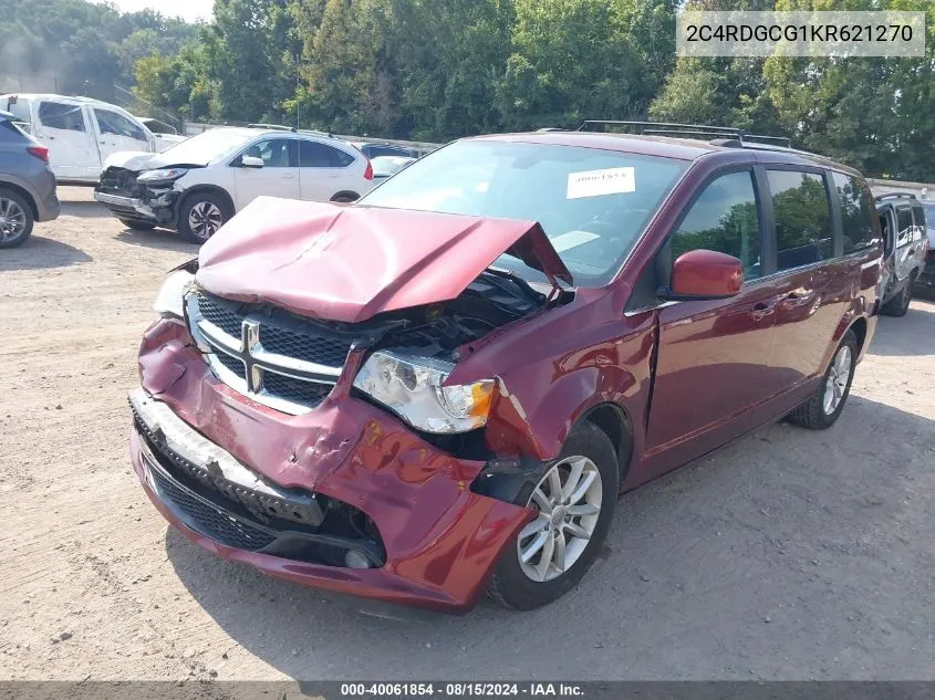 2C4RDGCG1KR621270 2019 Dodge Grand Caravan Sxt