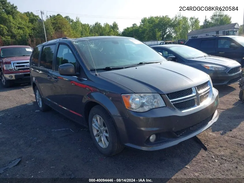 2C4RDGCG8KR620584 2019 Dodge Grand Caravan Sxt