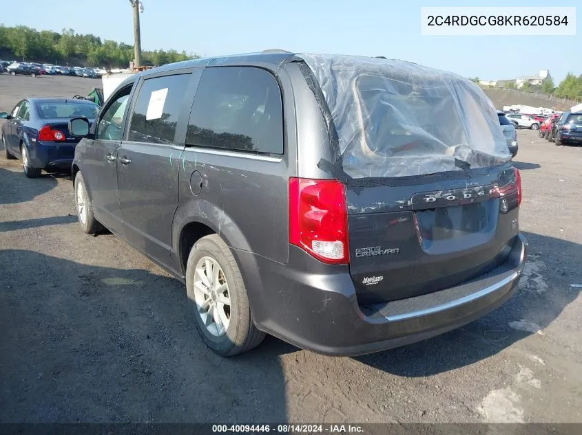 2C4RDGCG8KR620584 2019 Dodge Grand Caravan Sxt