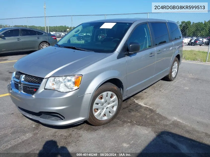 2C4RDGBG8KR599513 2019 Dodge Grand Caravan Se