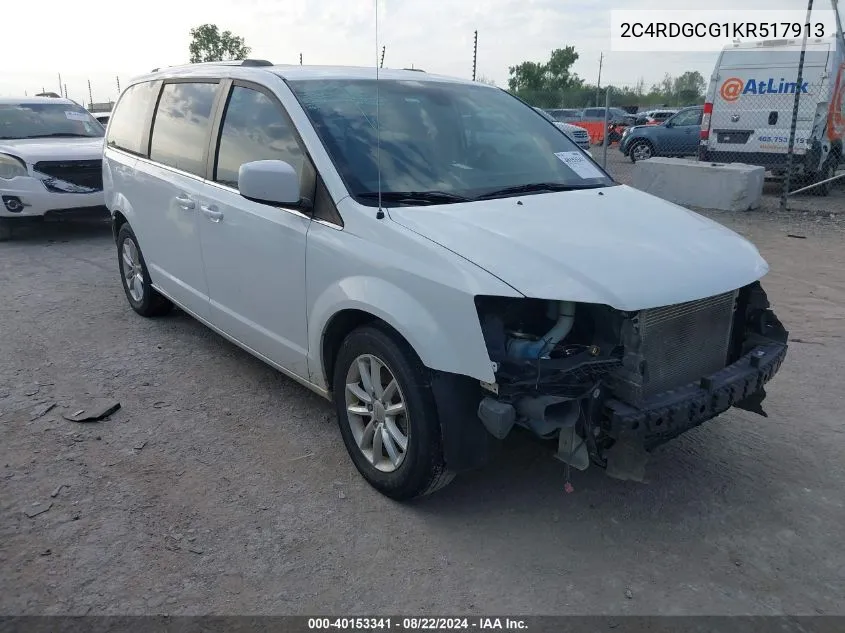 2C4RDGCG1KR517913 2019 Dodge Grand Caravan Sxt