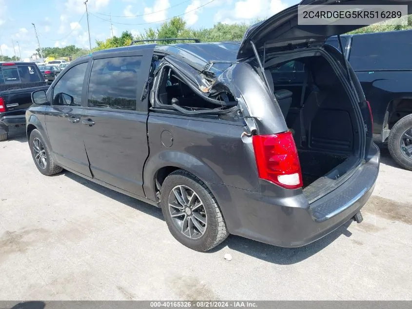 2C4RDGEG5KR516289 2019 Dodge Grand Caravan Gt