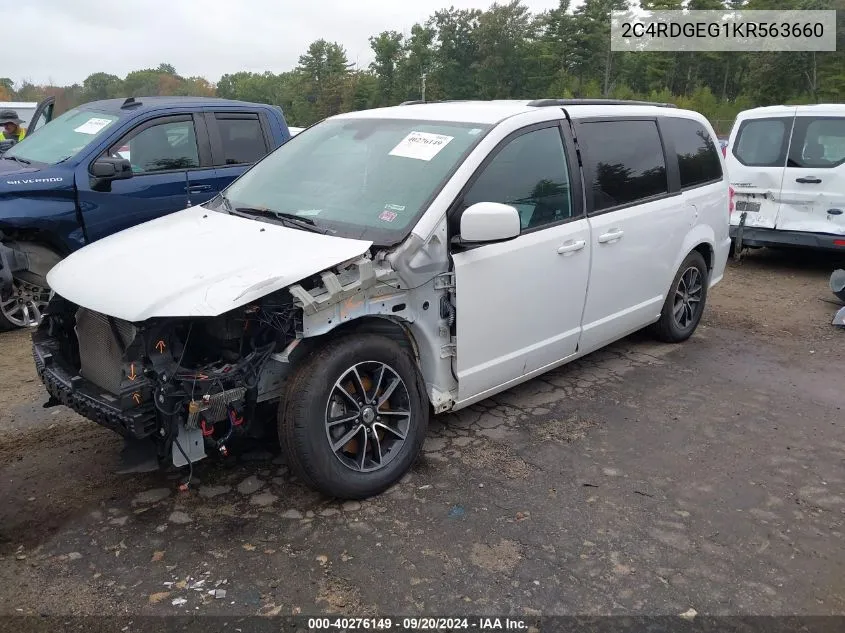 2C4RDGEG1KR563660 2019 Dodge Grand Caravan Gt