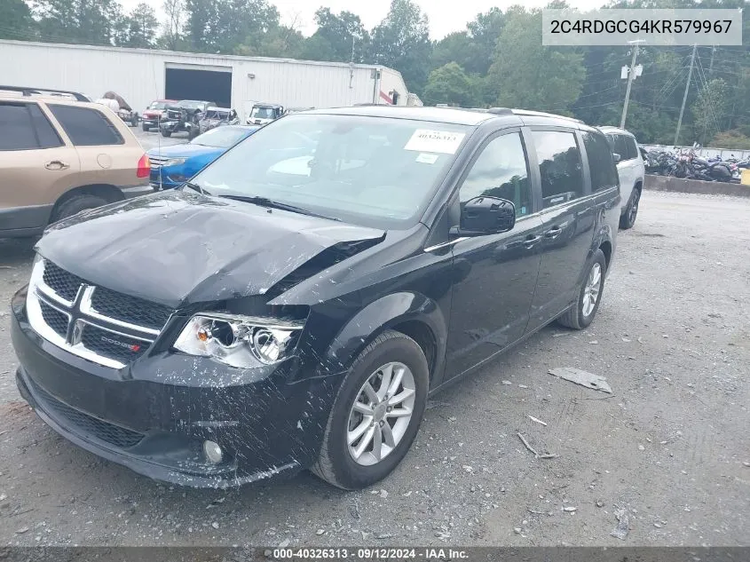 2C4RDGCG4KR579967 2019 Dodge Grand Caravan Sxt