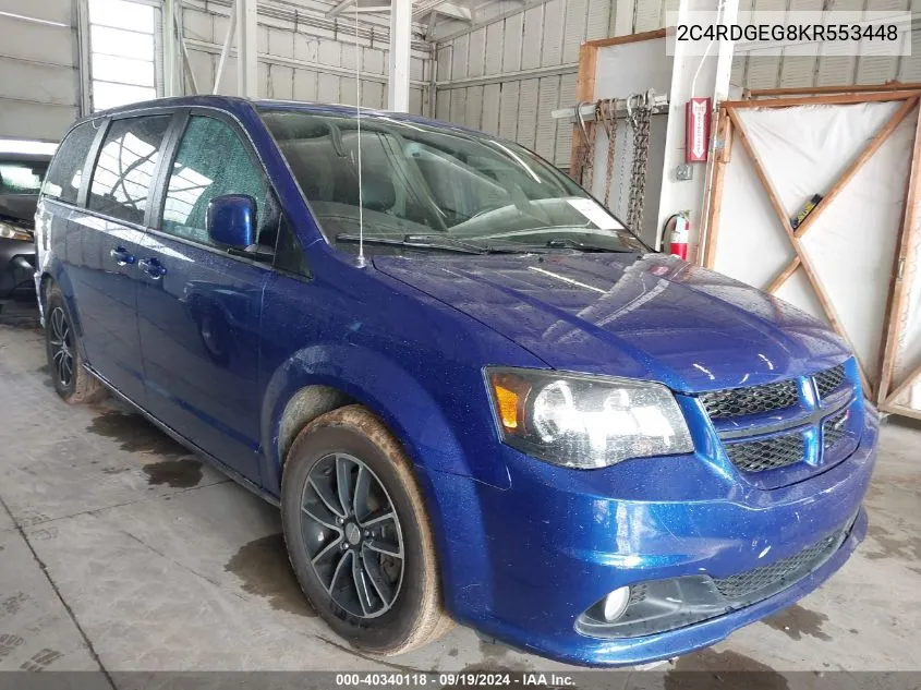 2C4RDGEG8KR553448 2019 Dodge Grand Caravan Gt