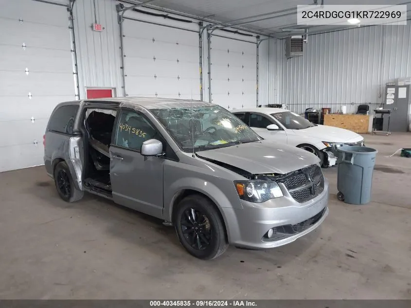 2C4RDGCG1KR722969 2019 Dodge Grand Caravan Sxt