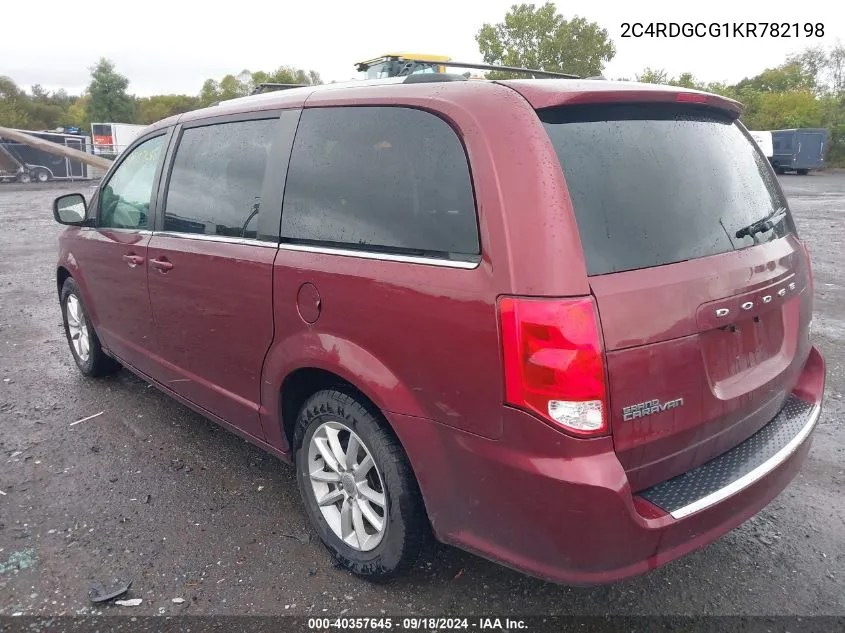 2C4RDGCG1KR782198 2019 Dodge Grand Caravan Sxt