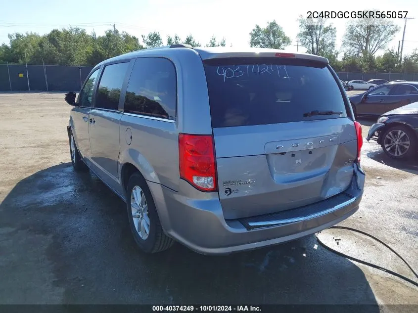 2C4RDGCG5KR565057 2019 Dodge Grand Caravan Sxt