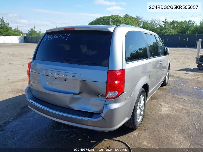 2C4RDGCG5KR565057 2019 Dodge Grand Caravan Sxt