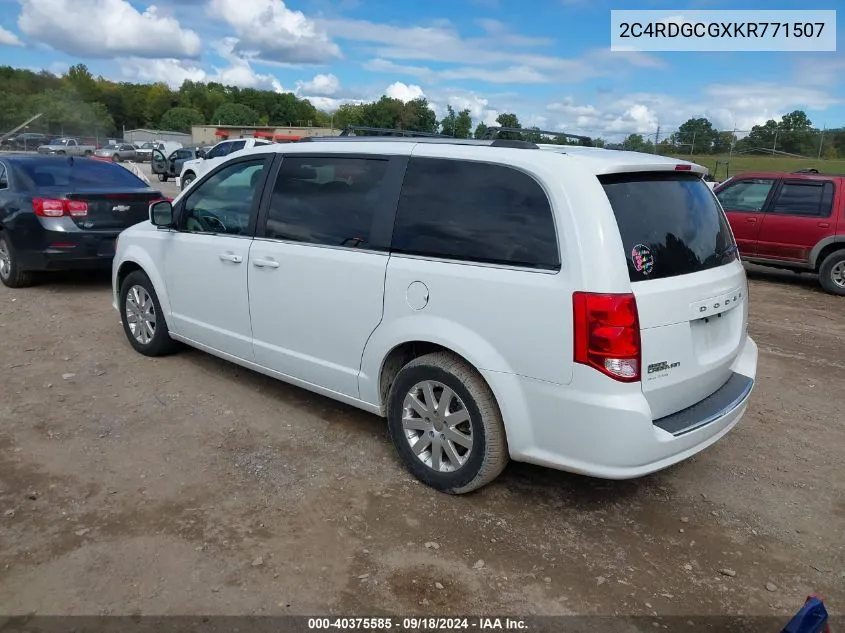 2C4RDGCGXKR771507 2019 Dodge Grand Caravan Sxt