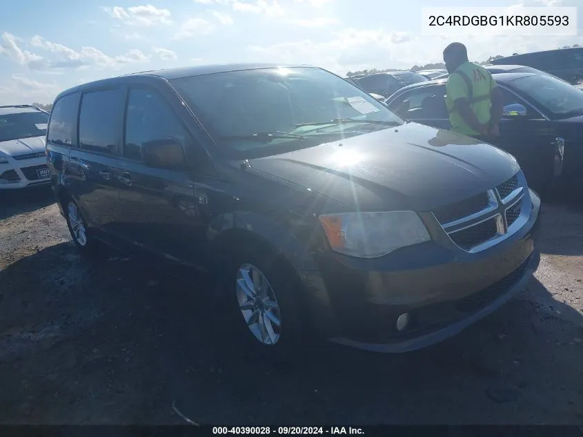 2C4RDGBG1KR805593 2019 Dodge Grand Caravan Se 35Th Anniversary Edition