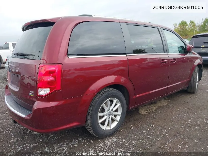 2C4RDGCG3KR601005 2019 Dodge Grand Caravan Sxt