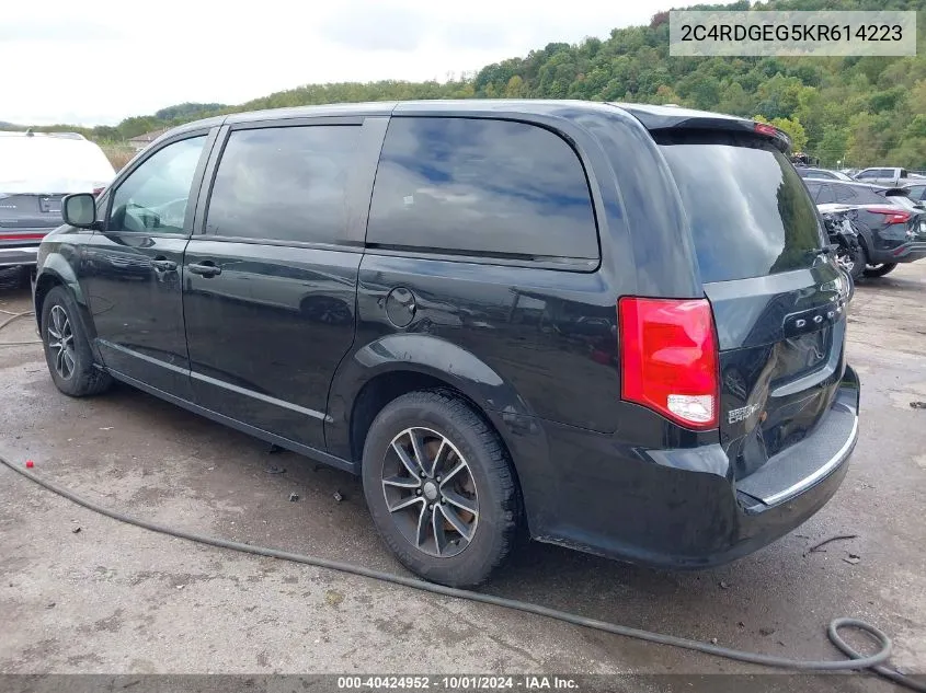 2C4RDGEG5KR614223 2019 Dodge Grand Caravan Gt