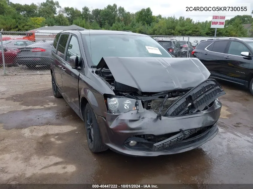 2C4RDGCG5KR730055 2019 Dodge Grand Caravan Sxt