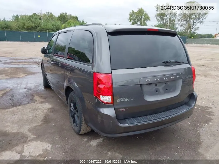 2C4RDGCG5KR730055 2019 Dodge Grand Caravan Sxt