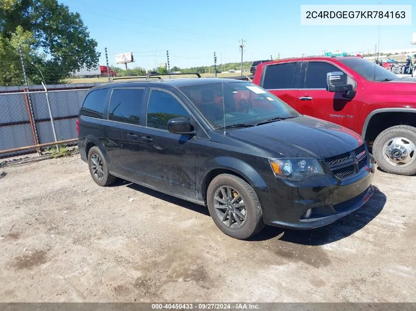 2C4RDGEG7KR784163 2019 Dodge Grand Caravan Gt