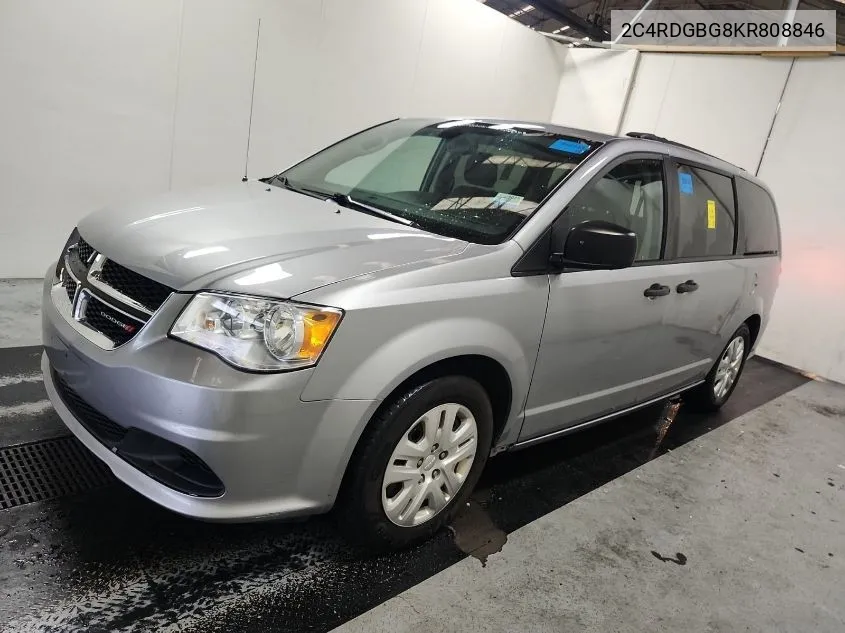 2C4RDGBG8KR808846 2019 Dodge Grand Caravan Se