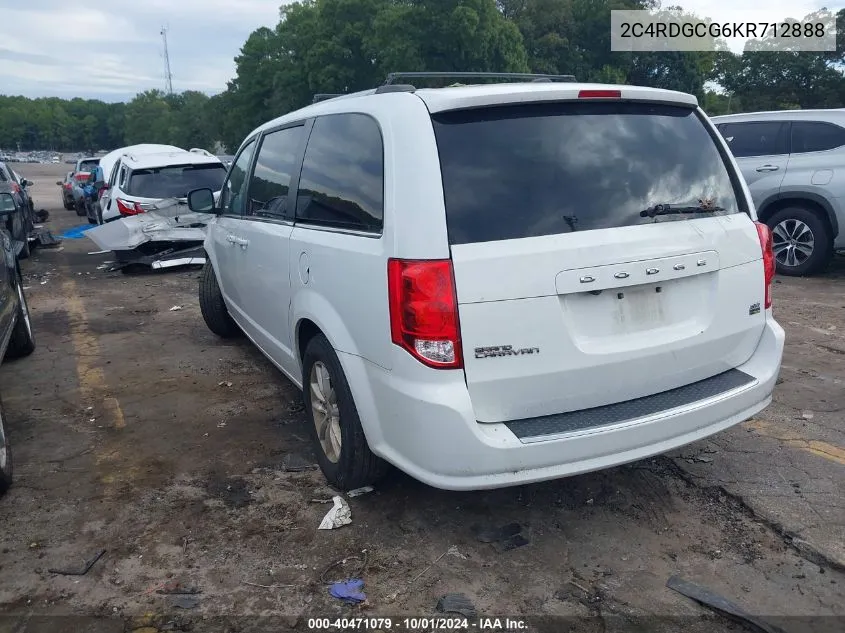 2C4RDGCG6KR712888 2019 Dodge Grand Caravan Sxt