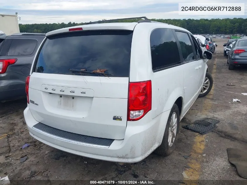 2C4RDGCG6KR712888 2019 Dodge Grand Caravan Sxt