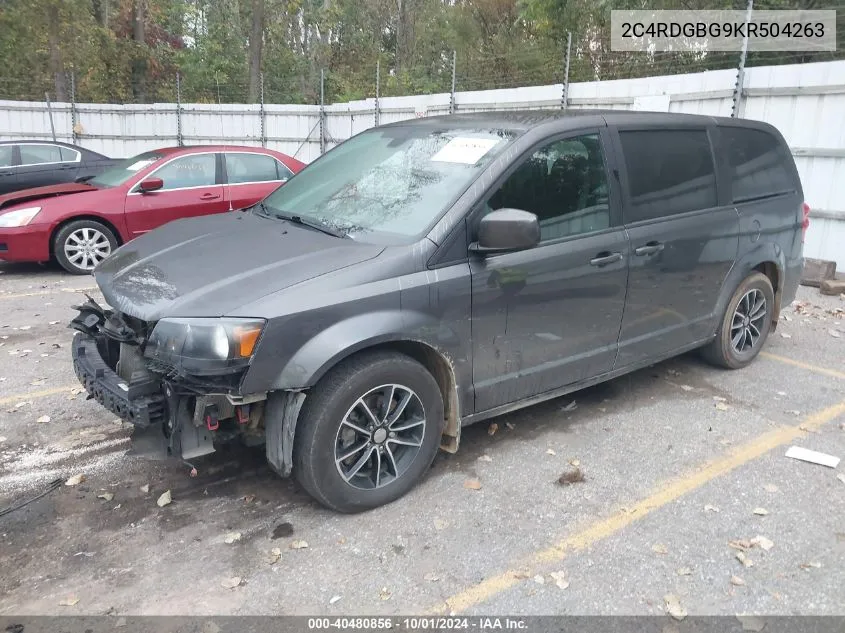 2C4RDGBG9KR504263 2019 Dodge Grand Caravan Se